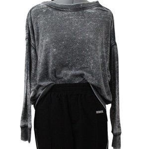 Vintage Grey Wash Pullover - No Boundaries